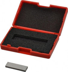 SPI - 0.112" Rectangular Steel Gage Block - Accuracy Grade 0, Includes NIST Traceability Certification - USA Tool & Supply