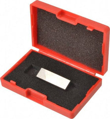 SPI - 0.116" Rectangular Steel Gage Block - Accuracy Grade 0, Includes NIST Traceability Certification - USA Tool & Supply