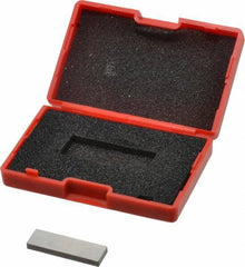 SPI - 0.119" Rectangular Steel Gage Block - Accuracy Grade 0, Includes NIST Traceability Certification - USA Tool & Supply