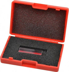 SPI - 0.13" Rectangular Steel Gage Block - Accuracy Grade 0, Includes NIST Traceability Certification - USA Tool & Supply