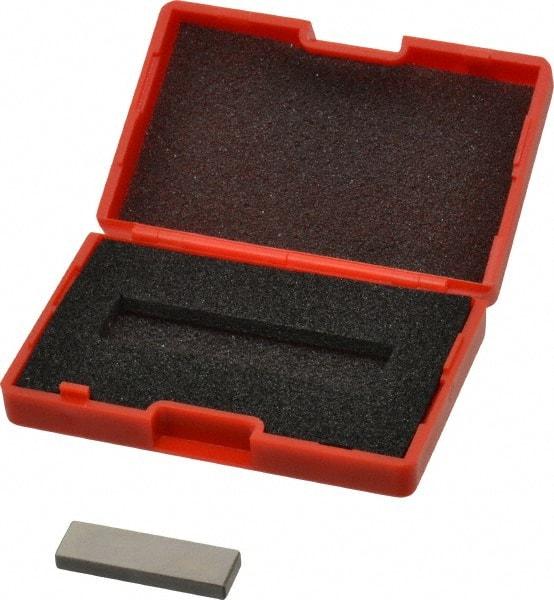 SPI - 0.136" Rectangular Steel Gage Block - Accuracy Grade 0, Includes NIST Traceability Certification - USA Tool & Supply