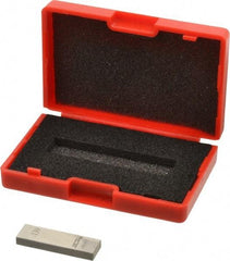 SPI - 0.139" Rectangular Steel Gage Block - Accuracy Grade 0, Includes NIST Traceability Certification - USA Tool & Supply