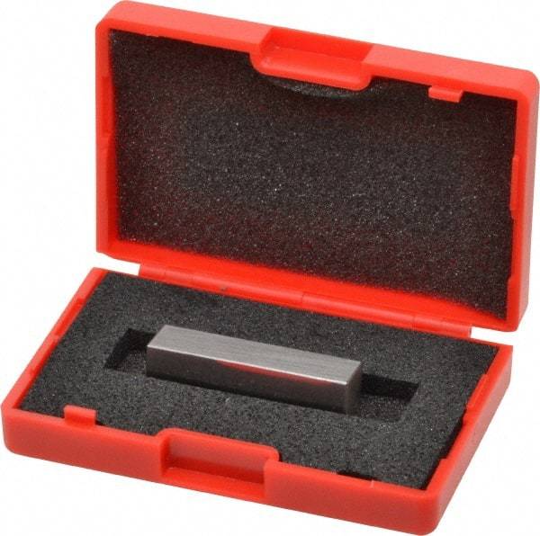 SPI - 0.35" Rectangular Steel Gage Block - Accuracy Grade 0, Includes NIST Traceability Certification - USA Tool & Supply