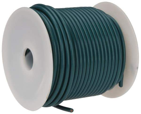 Southwire - 12 Gauge Automotive Primary Wire - 100' Long, Green - USA Tool & Supply