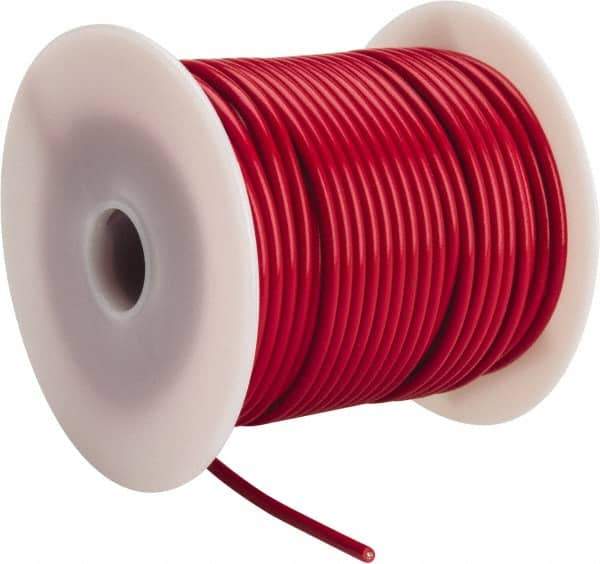 Southwire - 14 Gauge Automotive Primary Wire - 100' Long, Red - USA Tool & Supply