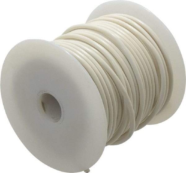 Southwire - 14 Gauge Automotive Primary Wire - 100' Long, White - USA Tool & Supply