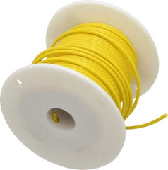 Southwire - 18 Gauge Automotive Primary Wire - 100' Long, Yellow - USA Tool & Supply