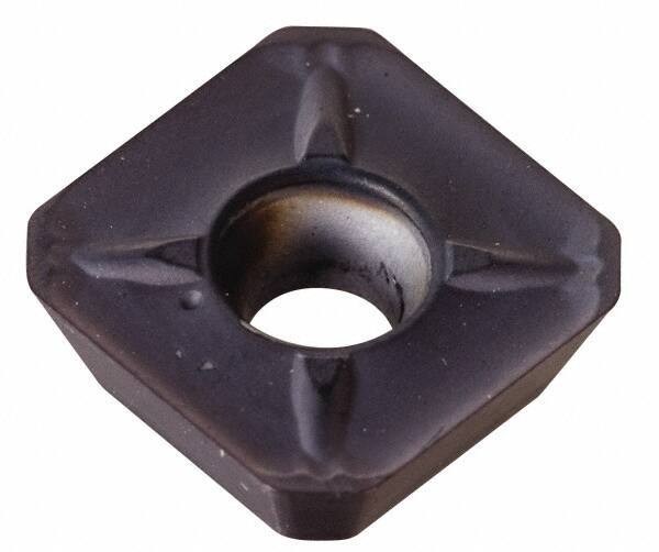 Kennametal - SECT443 LD Grade KCPK30 Carbide Milling Insert - TiN/TiCN/Al2O3 Finish, 3/16" Thick, 14mm Inscribed Circle, 1mm Corner Radius - USA Tool & Supply