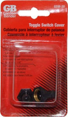 Gardner Bender - 12 Volt, Toggle Boot - 1 Switch, Black - USA Tool & Supply