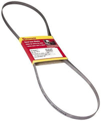 Starrett - 4' 5-3/4" Long x 0.02" Thick, 10 to 14 Teeth per Inch, Portable Band Saw Blade - Bi-Metal Blade, High Speed Steel Teeth, Toothed Edge - USA Tool & Supply