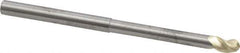 Accupro - 1/4" Diam, 3/8" LOC, 3 Flute Solid Carbide Ball End Mill - ZrN Finish, Single End, 4" OAL, 1/4" Shank Diam, Spiral Flute - USA Tool & Supply