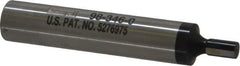 SPI - 0.2" Head Diam, 1/2" Shank, Single End, Mechanical Edge Finder - Cylindrical Contact - USA Tool & Supply