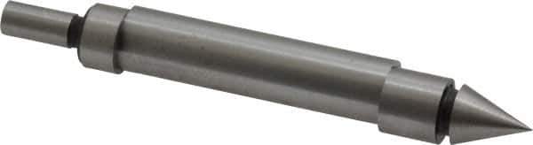 SPI - 0.2" Head Diam, 3/8" Shank, Double End, Mechanical Edge and Center Finder - Accurate to 0.0002", Conical and Cylindrical Contact - USA Tool & Supply