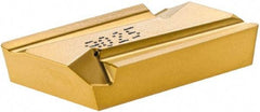 Iscar - KNUX3331, IC9025 Grade Carbide Profiling Insert - TiCn/Al2O3/TiN Finish, 55° Incl Angle, Parallelogram, 0.7764" Side Length, 4.76mm Thick, 0.5mm Corner Radius, 9.52mm Inscribed Circle - USA Tool & Supply