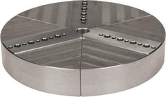 Northfield - 6" & Up Chuck Capacity, Northfield Air Style Attachment, Round Soft Lathe Chuck Jaw - 3 Jaws, Aluminum, 5.92" Wide x 1" High - USA Tool & Supply