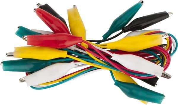 General - Black/Green/Red/White/Yellow Electrical Test Equipment Leads - USA Tool & Supply