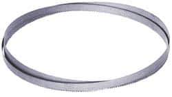 M.K. MORSE - 1" x 100' x 0.035" Carbon Steel Band Saw Blade Coil Stock - 2 TPI, Toothed Edge, Hook Form, Raker Set, Flexible Back, Constant Pitch, - USA Tool & Supply
