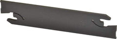 Kennametal - 3/4" Blade Height, 0.0709" Blade Width, 3.3858" OAL, Neutral Cut, Double End Indexable Cut-Off Blade - 20mm Max Depth of Cut, A2BNSN Blade, A2 Cut-Off Series - USA Tool & Supply