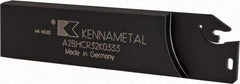 Kennametal - 1.2598" Blade Height, 0.315" Blade Width, 4.9213" OAL, Right Hand Cut, Single End Indexable Cut-Off Blade - 33mm Max Depth of Cut, A2BNC Blade, A2 Cut-Off Series - USA Tool & Supply