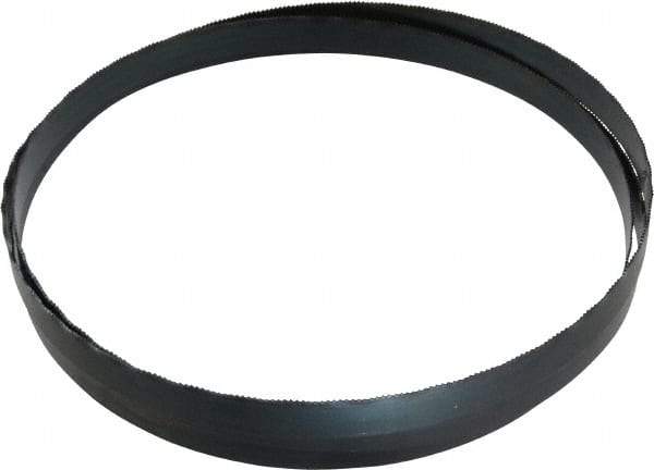 Starrett - 18 TPI, 5' 4-1/2" Long x 1/2" Wide x 0.025" Thick, Welded Band Saw Blade - Carbon Steel, Toothed Edge, Wavy Tooth Set, Flexible Back, Contour Cutting - USA Tool & Supply