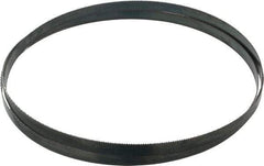 Starrett - 14 TPI, 7' 5" Long x 1/2" Wide x 0.025" Thick, Welded Band Saw Blade - Carbon Steel, Toothed Edge, Raker Tooth Set, Flexible Back, Contour Cutting - USA Tool & Supply