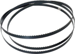Starrett - 4 TPI, 7' 9" Long x 1/2" Wide x 0.025" Thick, Welded Band Saw Blade - Carbon Steel, Toothed Edge, Flexible Back, Contour Cutting - USA Tool & Supply