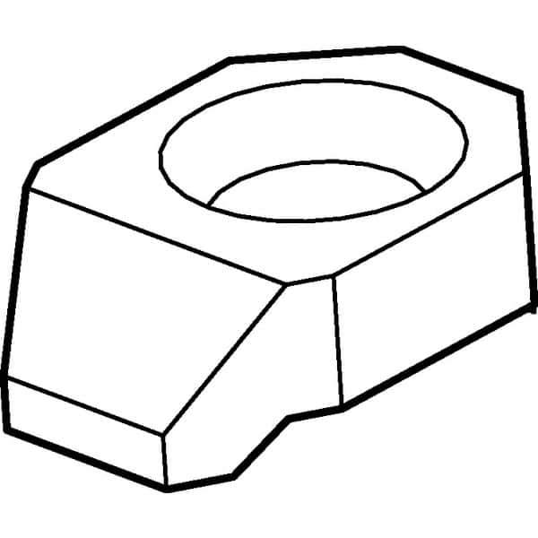 Kennametal - Series Kendex, CK Clamp for Indexables - Neutral Cut - USA Tool & Supply