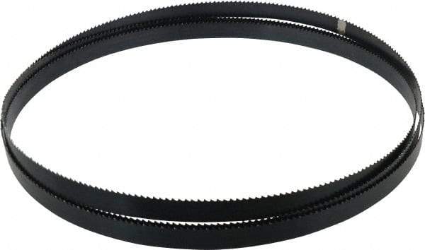 Starrett - 6 TPI, 10' 5" Long x 3/4" Wide x 0.032" Thick, Welded Band Saw Blade - Carbon Steel, Toothed Edge, Raker Tooth Set, Flexible Back, Contour Cutting - USA Tool & Supply
