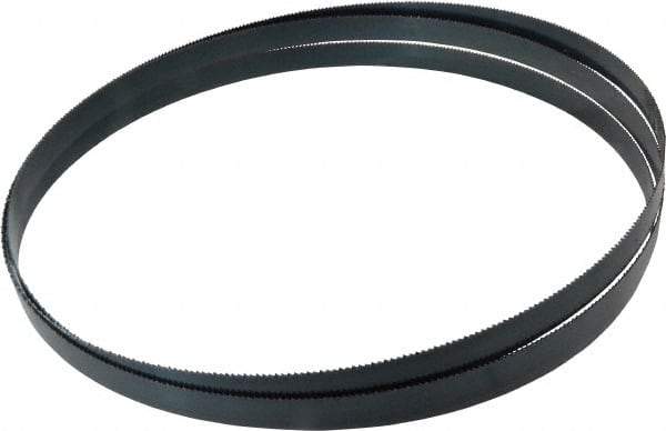 Starrett - 10 TPI, 10' 5" Long x 3/4" Wide x 0.032" Thick, Welded Band Saw Blade - Carbon Steel, Toothed Edge, Raker Tooth Set, Flexible Back, Contour Cutting - USA Tool & Supply