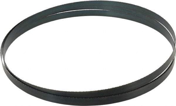 Starrett - 10 TPI, 11' 5" Long x 3/4" Wide x 0.032" Thick, Welded Band Saw Blade - Carbon Steel, Toothed Edge, Raker Tooth Set, Flexible Back, Contour Cutting - USA Tool & Supply