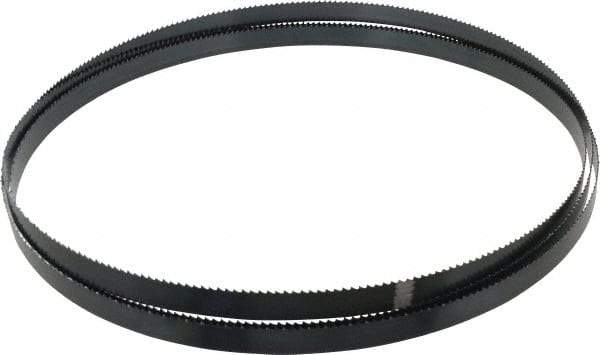 Starrett - 6 TPI, 11' 6" Long x 3/4" Wide x 0.032" Thick, Welded Band Saw Blade - Carbon Steel, Toothed Edge, Raker Tooth Set, Flexible Back, Contour Cutting - USA Tool & Supply