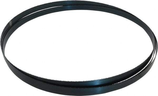Starrett - 10 TPI, 11' 6" Long x 3/4" Wide x 0.032" Thick, Welded Band Saw Blade - Carbon Steel, Toothed Edge, Raker Tooth Set, Flexible Back, Contour Cutting - USA Tool & Supply