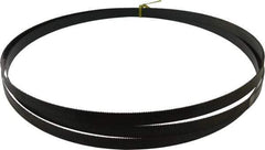 Starrett - 10 TPI, 12' 1" Long x 3/4" Wide x 0.032" Thick, Welded Band Saw Blade - Carbon Steel, Toothed Edge, Raker Tooth Set, Flexible Back, Contour Cutting - USA Tool & Supply