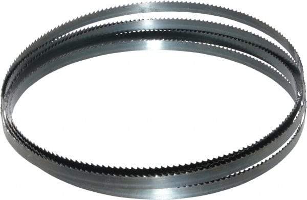 Starrett - 6 TPI, 12' 6" Long x 1/2" Wide x 0.025" Thick, Welded Band Saw Blade - Carbon Steel, Toothed Edge, Raker Tooth Set, Flexible Back, Contour Cutting - USA Tool & Supply