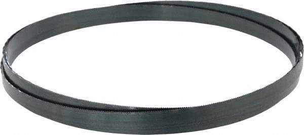 Starrett - 18/W TPI, 12' 6" Long x 1/2" Wide x 0.025" Thick, Welded Band Saw Blade - Carbon Steel, Toothed Edge, Wavy Tooth Set, Flexible Back, Contour Cutting - USA Tool & Supply