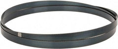 Starrett - 10 TPI, 12' 6" Long x 1" Wide x 0.035" Thick, Welded Band Saw Blade - Carbon Steel, Toothed Edge, Raker Tooth Set, Flexible Back, Contour Cutting - USA Tool & Supply