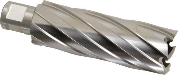 Hougen - 1-3/16" Diam x 3" Deep High Speed Steel Annular Cutter - USA Tool & Supply