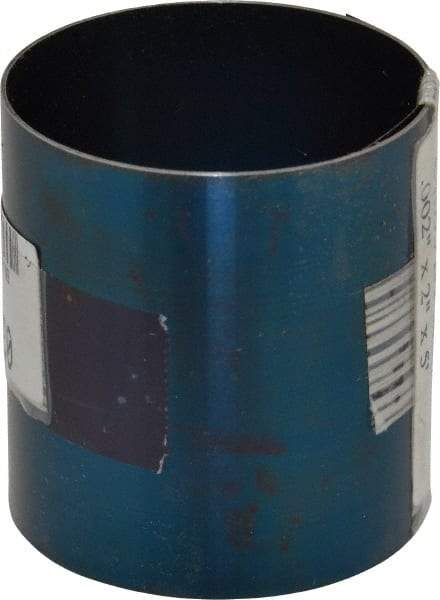 Value Collection - 0.002 Inch Thick x 2 Inch Wide x 5 Ft. Long, Spring Steel Coil - 1095 Blue Tempered Steel - USA Tool & Supply