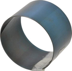 Value Collection - 0.003 Inch Thick x 2 Inch Wide x 7 Ft. Long, Spring Steel Coil - 1095 Blue Tempered Steel - USA Tool & Supply