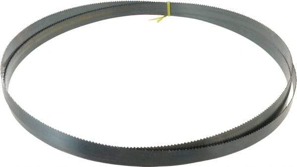 Starrett - 6 TPI, 14' Long x 1" Wide x 0.035" Thick, Welded Band Saw Blade - Carbon Steel, Toothed Edge, Raker Tooth Set, Flexible Back, Contour Cutting - USA Tool & Supply