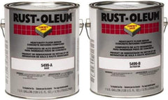 Rust-Oleum - 2 Gal Floor Repair - Gray, 12.5 Sq Ft/Gal at 1/8" Coverage - USA Tool & Supply