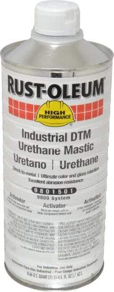 Rust-Oleum - 1 L Low Temperature Activator - 162 to 274 Sq Ft/Gal Coverage, <340 g/L VOC Content - USA Tool & Supply