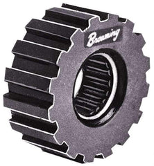 Browning - 1" Inside x 2.6" Outside Diam, Timing Belt Pulley - Steel - USA Tool & Supply