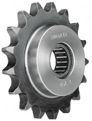 Browning - 1-3/4" Outside Diam, Steel, Chain Idler Sprocket - Chain Size 35 - USA Tool & Supply