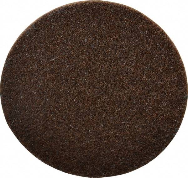 3M - 6" Diam, Aluminum Oxide Hook & Loop Disc - Coarse Grade, Nonwoven, Series SC-DH - USA Tool & Supply