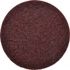 3M - 4-1/2" Diam, Aluminum Oxide Hook & Loop Disc - Medium Grade, Nonwoven, Series SC-DH - USA Tool & Supply