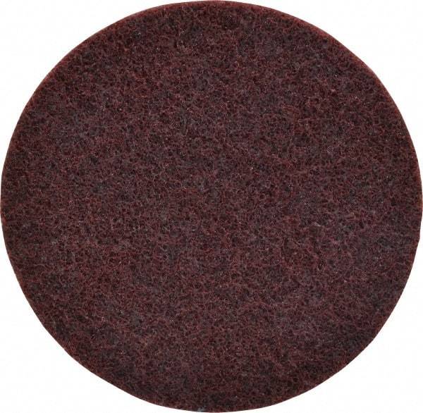 3M - 5" Diam, Aluminum Oxide Hook & Loop Disc - Medium Grade, Nonwoven, Series SC-DH - USA Tool & Supply