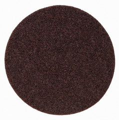 3M - 7" Diam, Aluminum Oxide Hook & Loop Disc - Medium Grade, Nonwoven, Series SC-DH - USA Tool & Supply