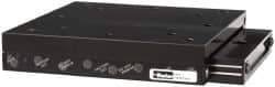 Parker - 100 Lb. Capacity, 10-32 Mount Hole, 3" Travel, Ball Bearing Slide Table - Single Axis, 10 Mounting Holes, 5" Long x 5" Wide x 1" High - USA Tool & Supply