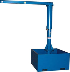 Vestil - 500 Lb Load Capacity, Steel Jib Crane - 8' Span - USA Tool & Supply